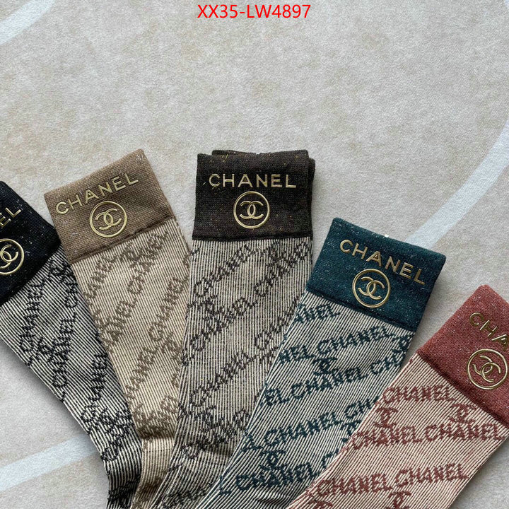 Sock-Chanel,aaaaa quality replica , ID: LW4897,$: 35USD