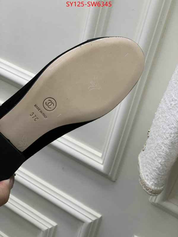 Women Shoes-Chanel,7 star quality designer replica , ID: SW6345,$: 125USD