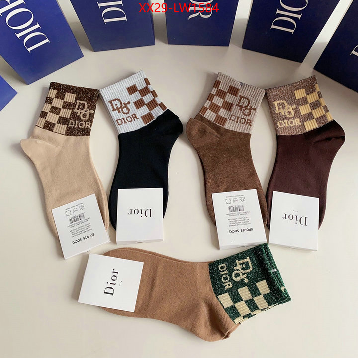 Sock-Dior,from china , ID: LW1584,$: 29USD