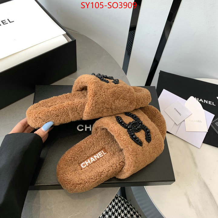 Women Shoes-Chanel,replica aaaaa designer , ID: SO3909,$: 105USD