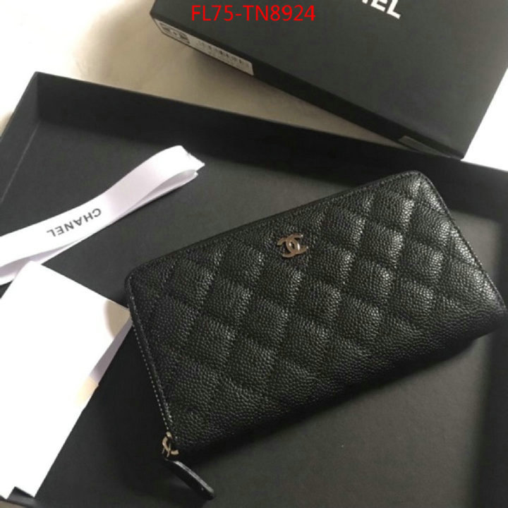 Chanel Bags(4A)-Wallet-,ID: TN8924,$: 75USD