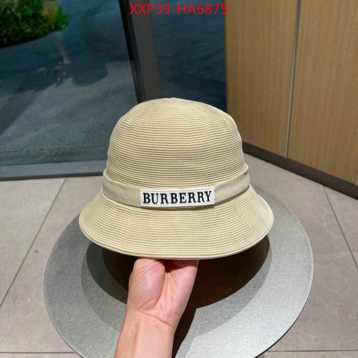 Cap (Hat)-Burberry,customize the best replica , ID: HA6875,$: 39USD