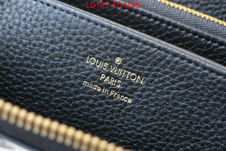 LV Bags(TOP)-Wallet,ID: TD4743,$: 105USD