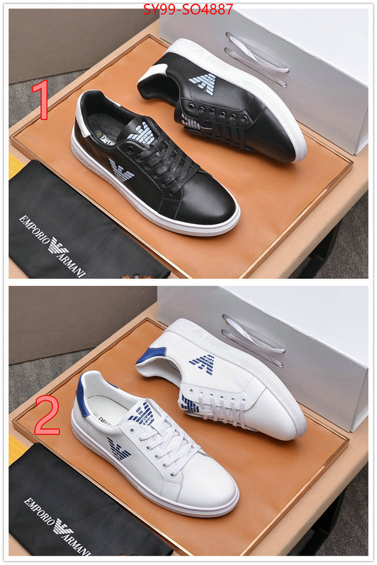 Men Shoes-Armani,we offer , ID: SO4887,$: 99USD