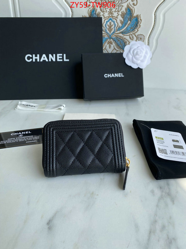 Chanel Bags(TOP)-Wallet-,ID: TW906,$: 59USD