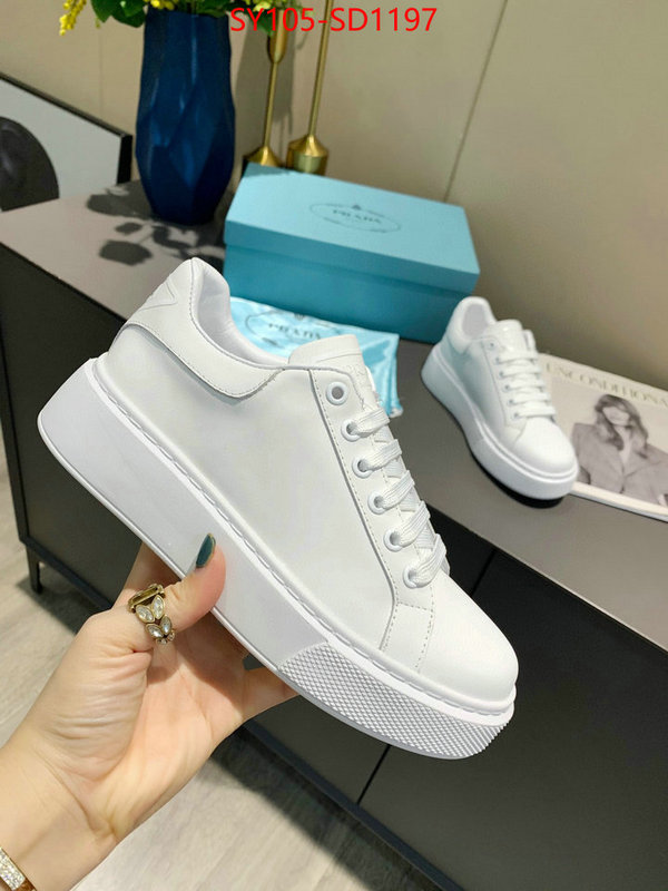 Women Shoes-Prada,fake , ID: SD1197,$: 105USD