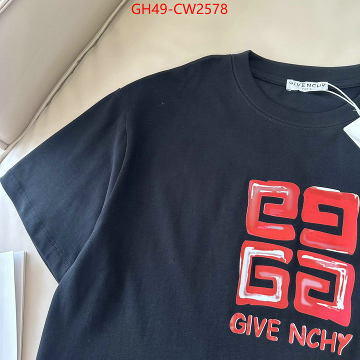 Clothing-Givenchy,best site for replica ,ID: CW2578,$: 49USD