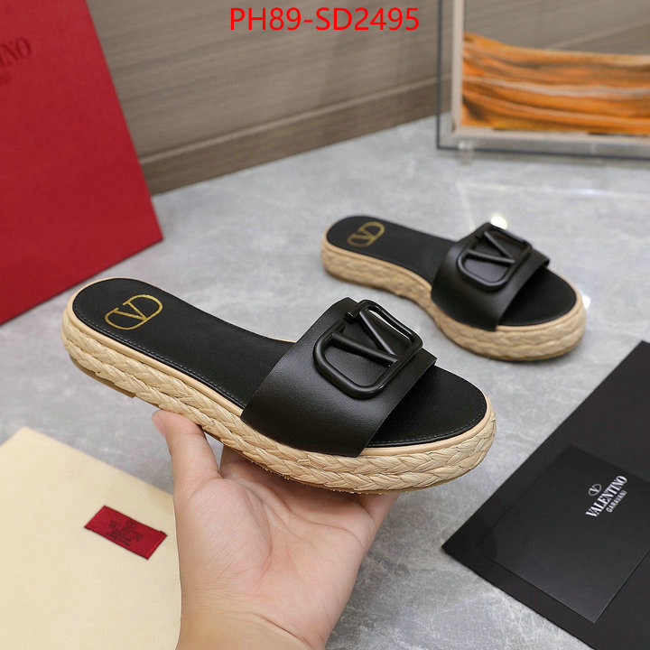 Women Shoes-Valentino,high quality designer replica , ID: SD2495,$: 89USD