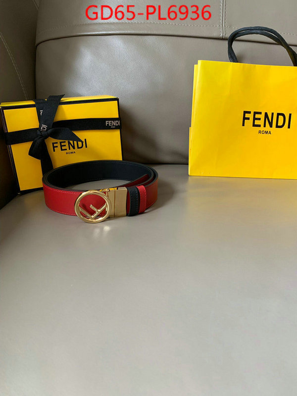 Belts-Fendi,replica 1:1 high quality , ID: PL6936,$: 65USD