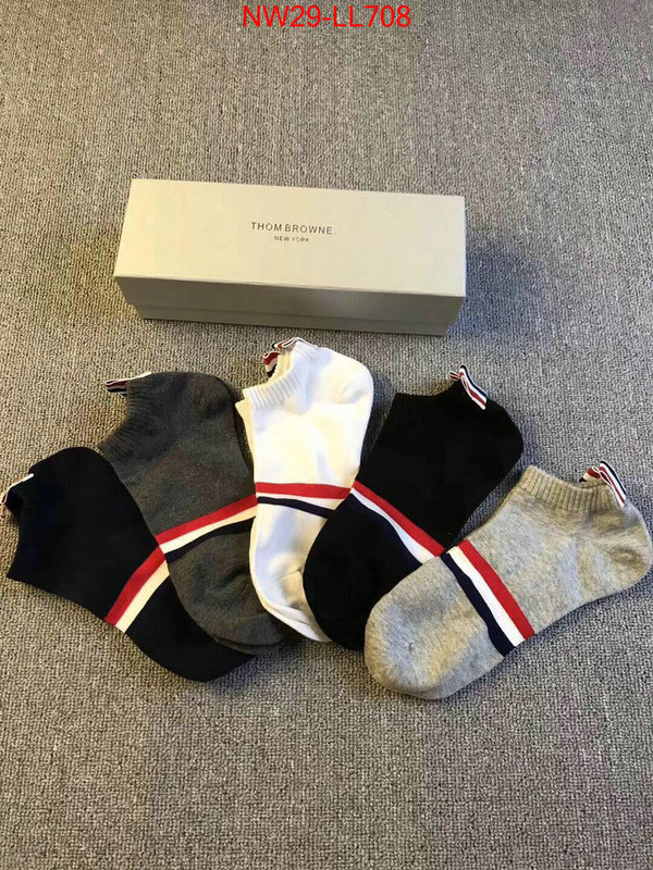 Sock-Thom Browne,outlet 1:1 replica , ID: LL708,$:29USD