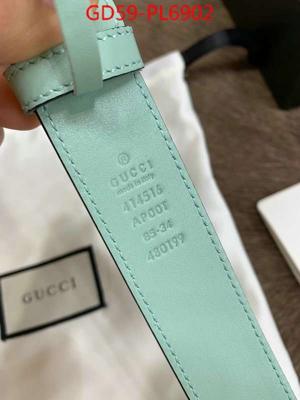 Belts-Gucci,highest product quality , ID: PL6902,$: 59USD