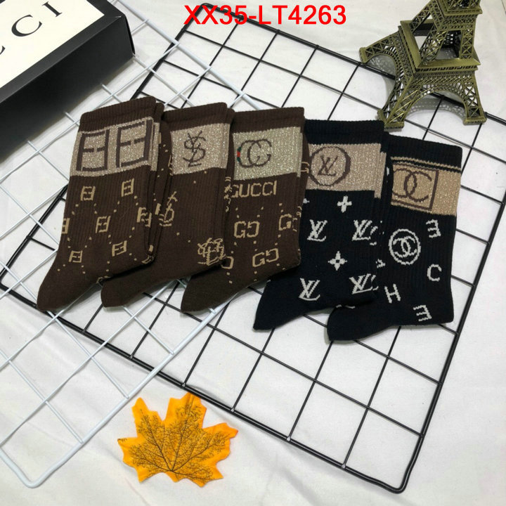 Sock-Gucci,7 star , ID: LT4263,$:35USD