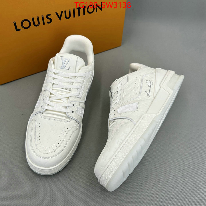 Men Shoes-LV,knockoff highest quality , ID: SW3138,$: 189USD