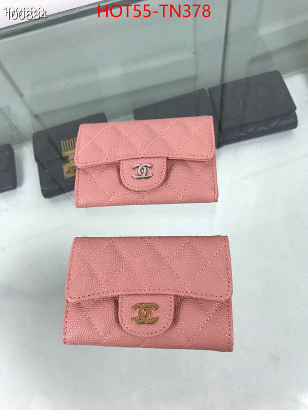 Chanel Bags(TOP)-Wallet-,ID: TN378,$: 55USD