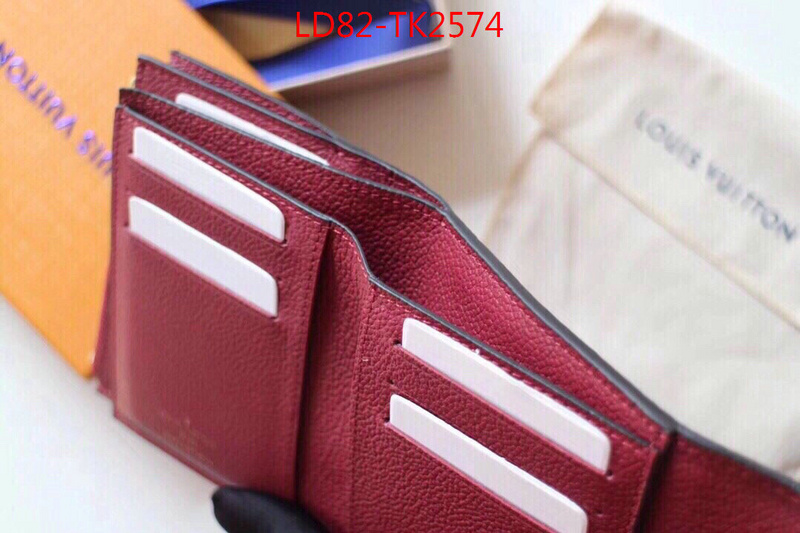 LV Bags(TOP)-Wallet,ID: TK2574,$:82USD