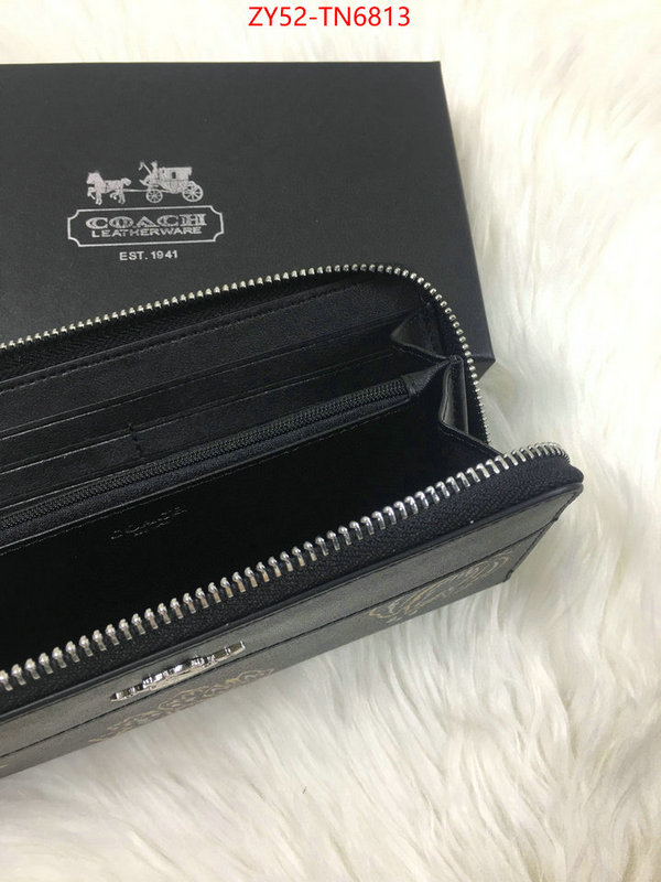 Coach Bags(4A)-Wallet,buy 1:1 ,ID: TN6813,$: 52USD