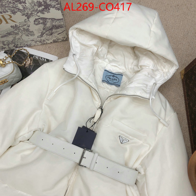 Down jacket Women-Prada,buy high-quality fake , ID: CO417,$: 269USD