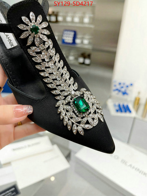 Women Shoes-Manolo Blahnik,where should i buy replica ,perfect quality designer replica , ID: SD4217,$: 129USD