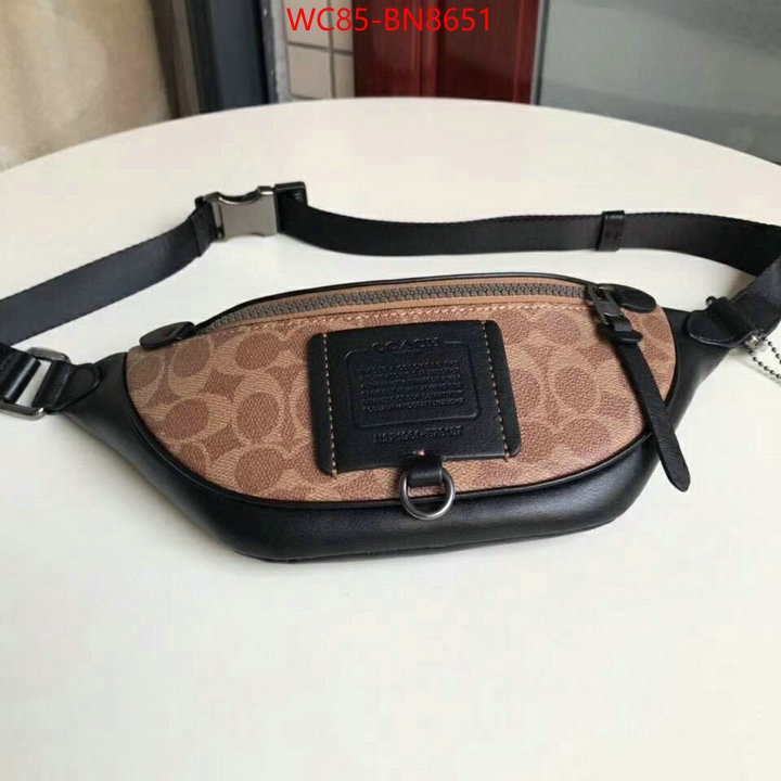 Coach Bags(4A)-Belt Bag-Chest Bag--,best replica new style ,ID: BN8651,$: 85USD