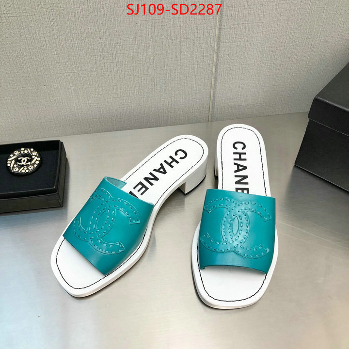 Women Shoes-Chanel,what is a 1:1 replica , ID: SD2287,$: 109USD