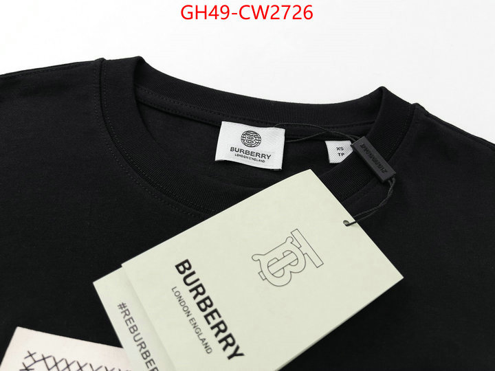 Clothing-Burberry,supplier in china , ID: CW2726,$: 49USD