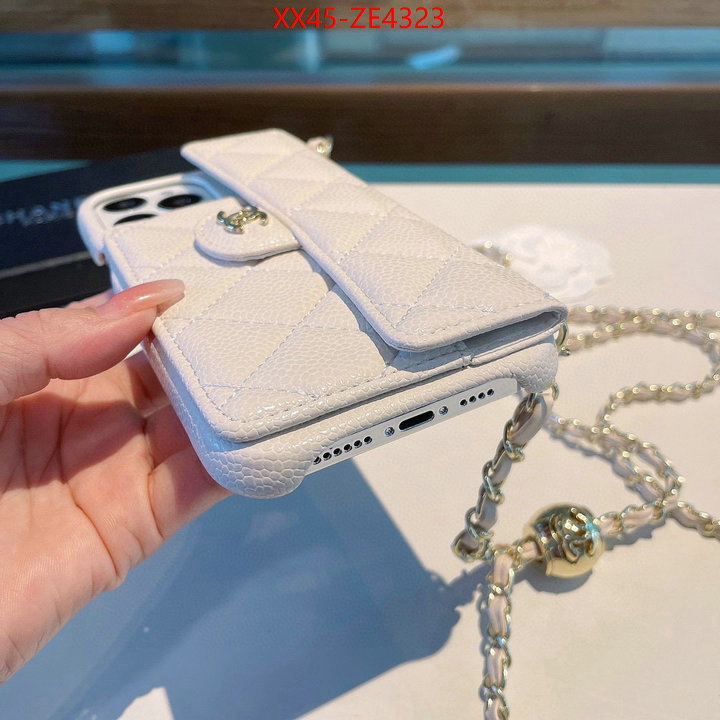 Phone case-Chanel,luxury , ID: ZE4323,$: 45USD