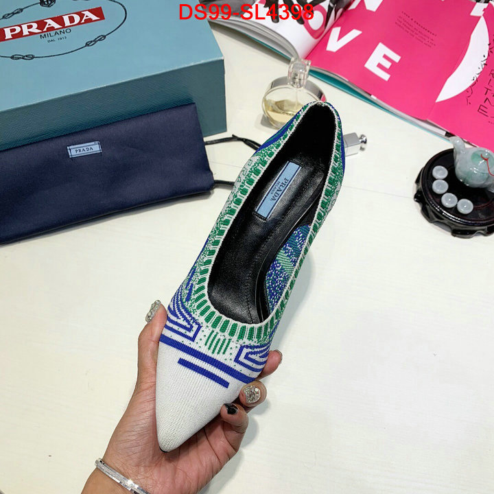 Women Shoes-Prada,best aaaaa , ID: SL4398,$: 99USD