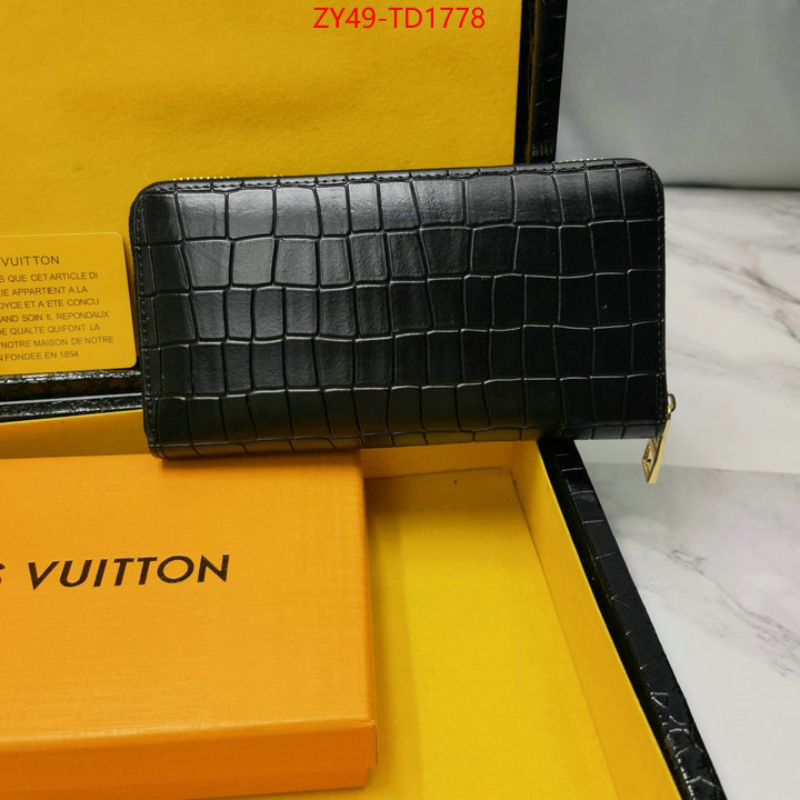 LV Bags(4A)-Wallet,ID: TD1778,$: 49USD