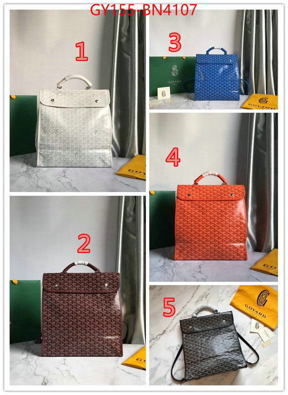 Goyard Bags(4A)-Backpack-,online sale ,ID: BN4107,$: 155USD