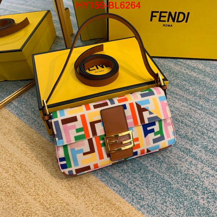 Fendi Bags(TOP)-Baguette,designer fashion replica ,ID: BL6264,$: 159USD