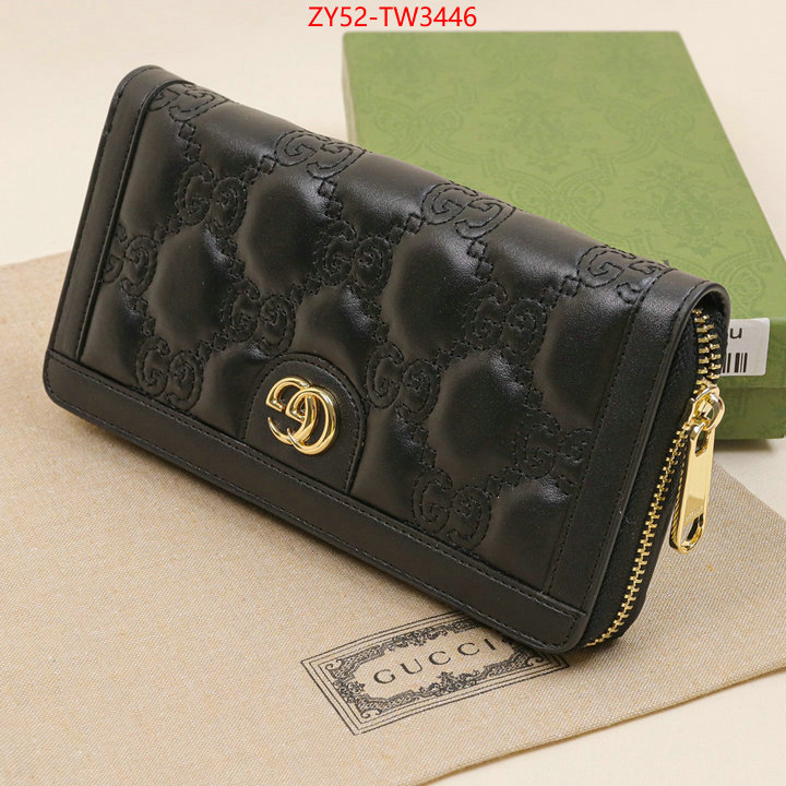 Gucci Bags(4A)-Wallet-,high ,ID: TW3446,$: 52USD