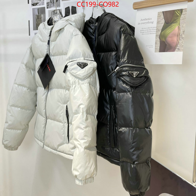 Down jacket Men-Prada,exclusive cheap , ID: CO982,$: 199USD