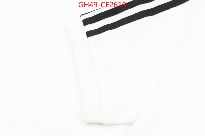 Clothing-Adidas,replica aaaaa+ designer , ID: CE2618,$: 49USD