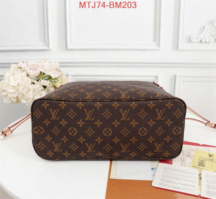 LV Bags(4A)-Neverfull-,the quality replica ,ID: BM203,$:74USD