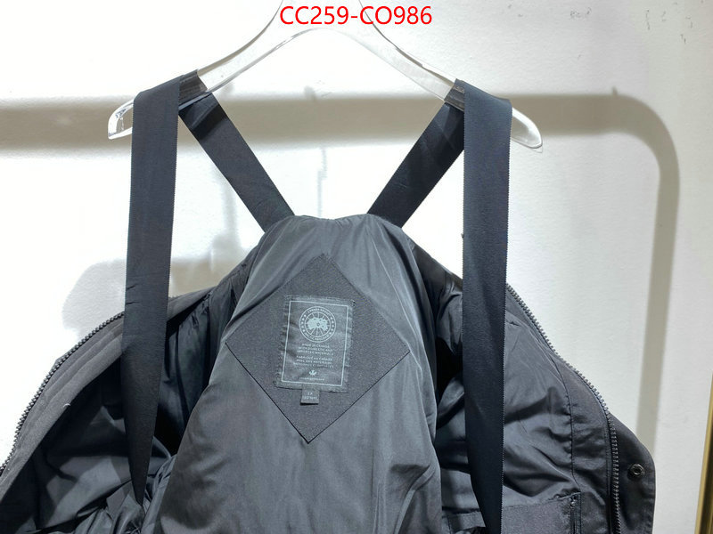 Down jacket Men-Canada Goose,quality replica , ID: CO986,$: 259USD