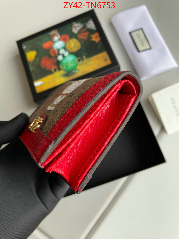 Gucci Bags(4A)-Wallet-,ID: TN6753,$: 42USD