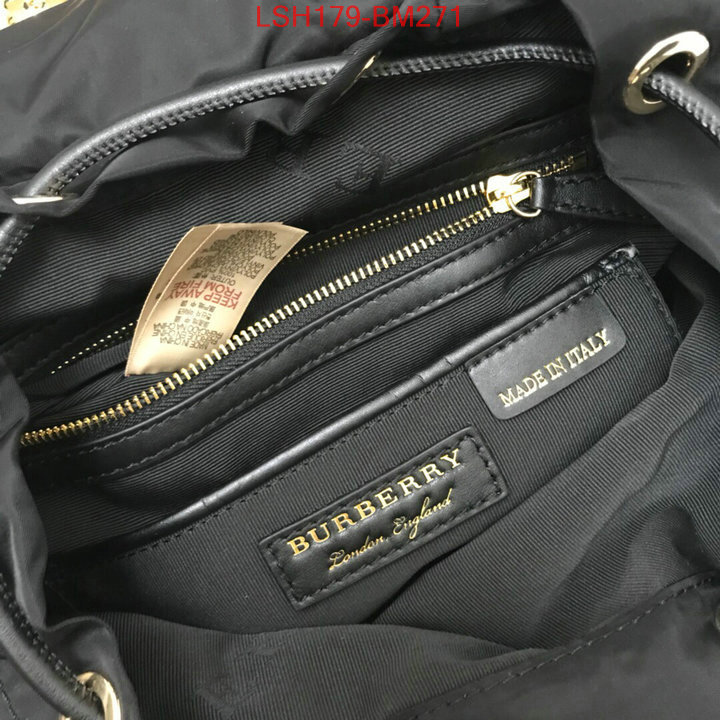 Burberry Bags(TOP)-Backpack-,buy top high quality replica ,ID: BM271,$:179USD