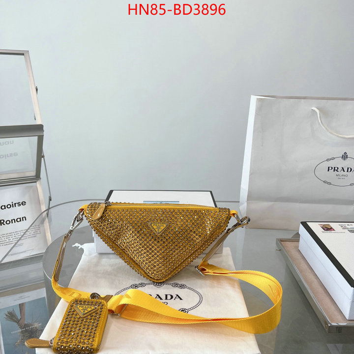 Prada Bags(4A)-Triangle,7 star ,ID: BD3896,$: 85USD