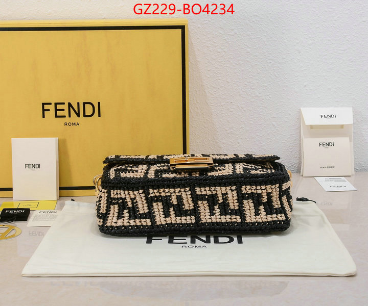 Fendi Bags(TOP)-Baguette,from china 2023 ,ID: BO4234,$: 229USD