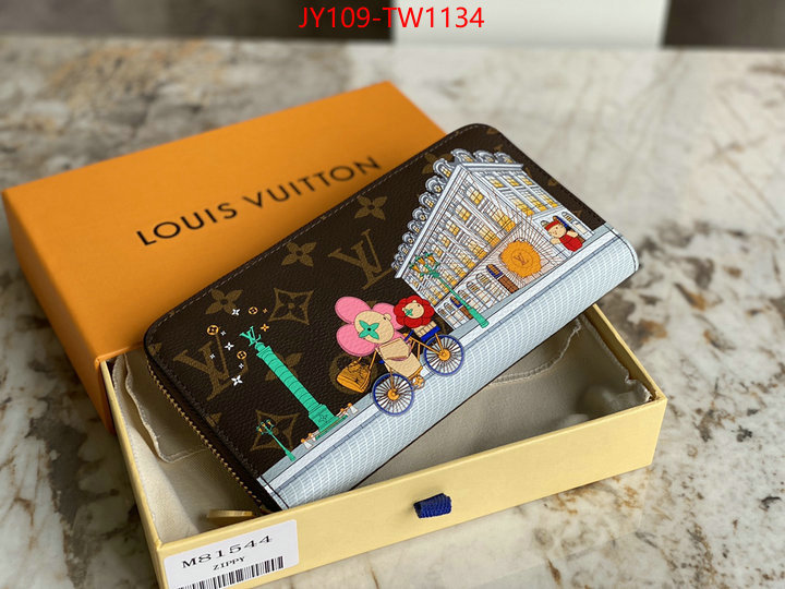 LV Bags(TOP)-Wallet,ID: TW1134,$: 109USD