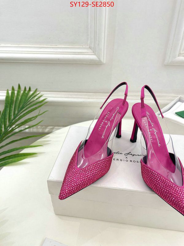 Women Shoes-Sergio Rossi,top sale ,luxury fashion replica designers , ID: SE2850,$: 129USD