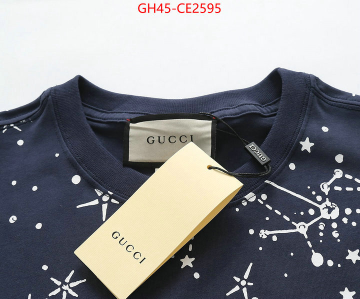 Clothing-Gucci,copy aaaaa , ID: CE2595,$: 45USD