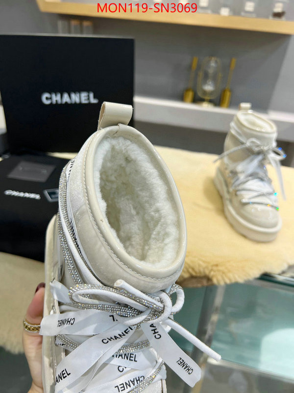 Women Shoes-Chanel,aaaaa+ replica , ID: SN3069,$: 119USD