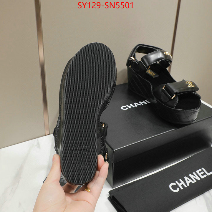 Women Shoes-Chanel,1:1 replica wholesale , ID: SN5501,$: 129USD