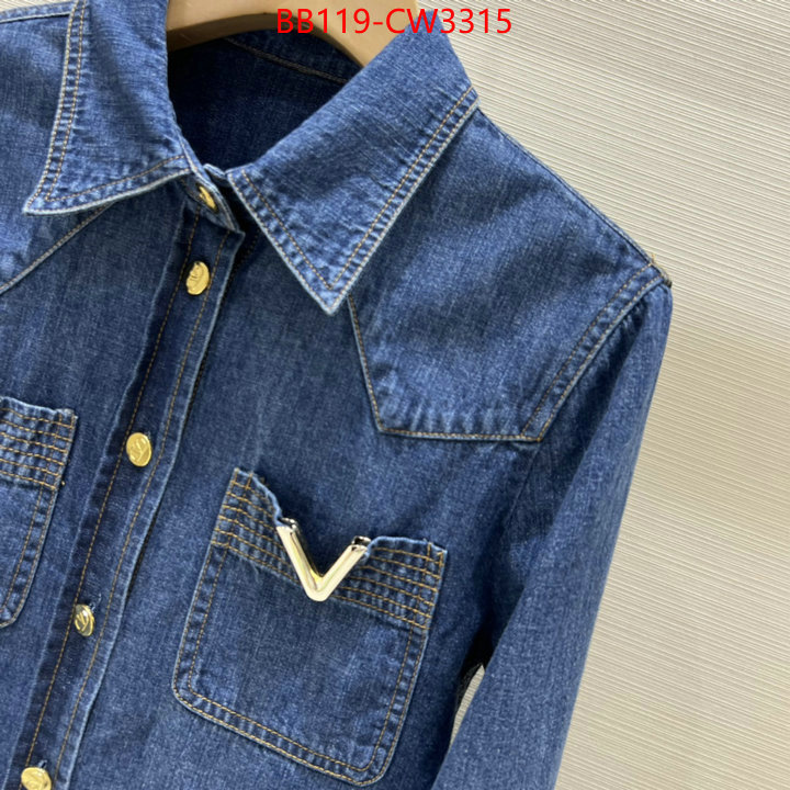 Clothing-Dior,fake , ID: CW3315,$: 119USD