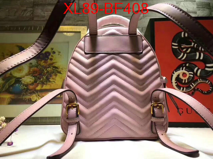 Gucci Bags(4A)-Backpack-,best capucines replica ,ID: BF408,$:89USD