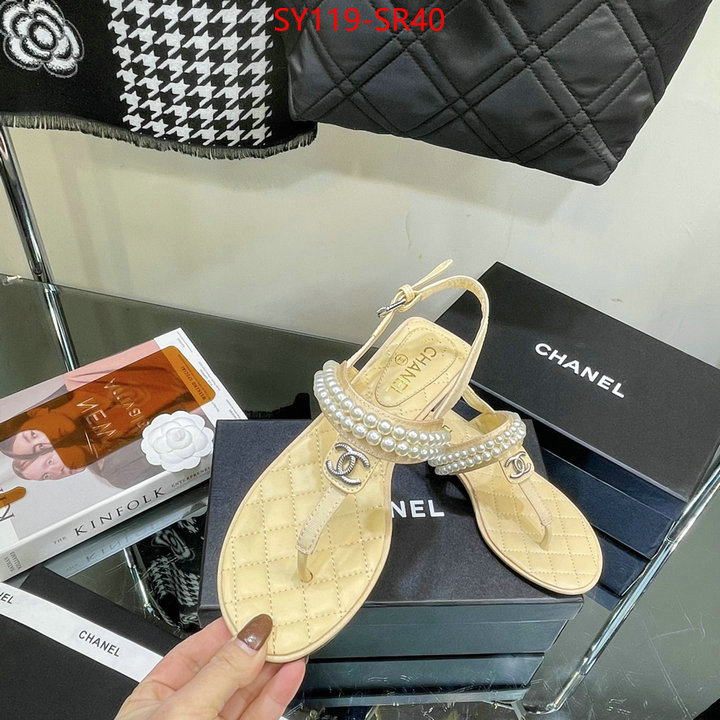 Women Shoes-Chanel,top 1:1 replica , ID:SR40,$: 119USD