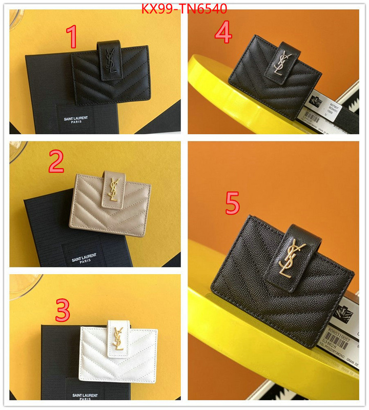 YSL Bag(TOP)-Wallet-,ID: TN6540,$: 99USD