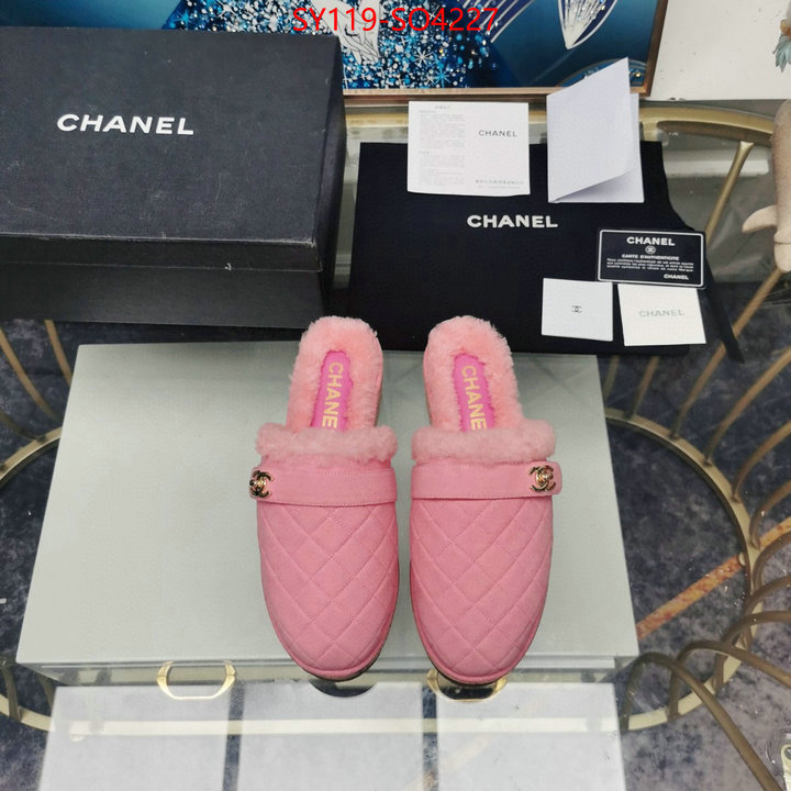 Women Shoes-Chanel,top fake designer , ID: SO4227,$: 119USD