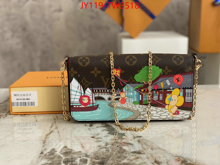 LV Bags(TOP)-Wallet,ID: TW3518,$: 119USD